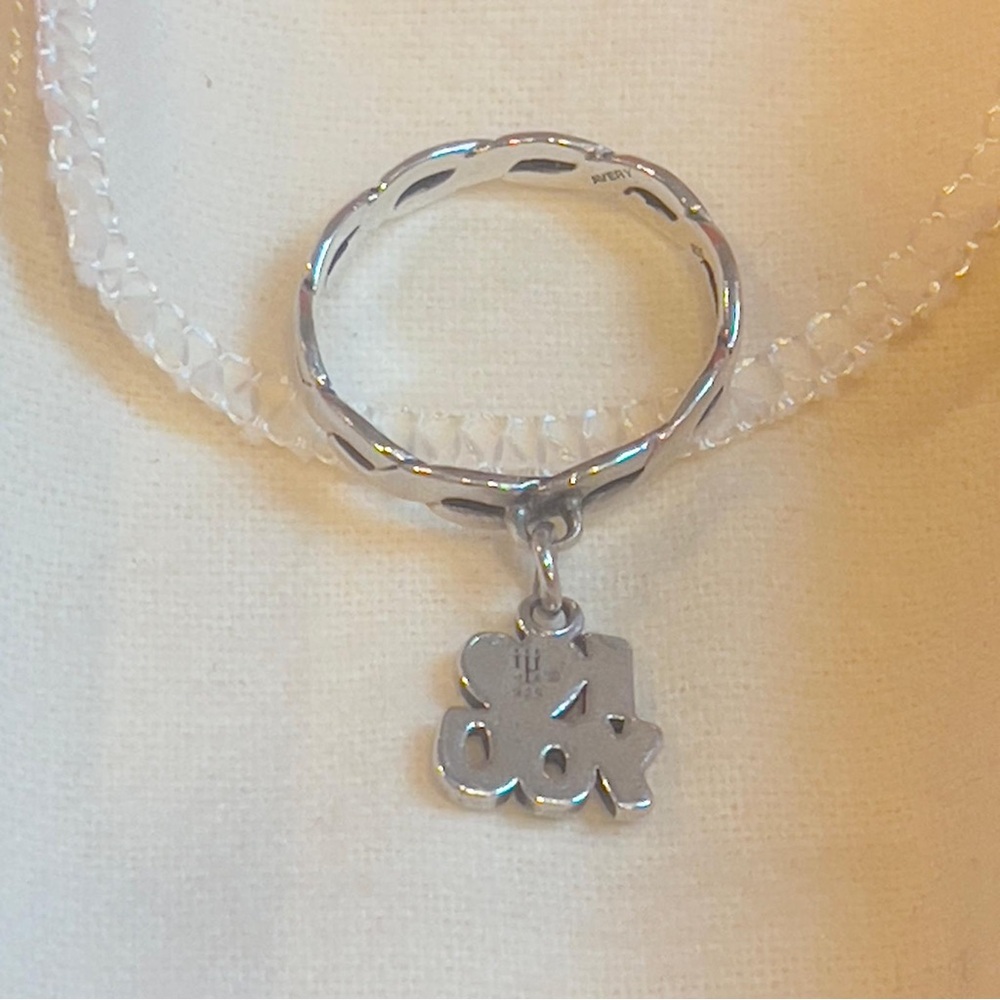 James Avery Retired Twisted Wire Dangle Ring With… - image 6